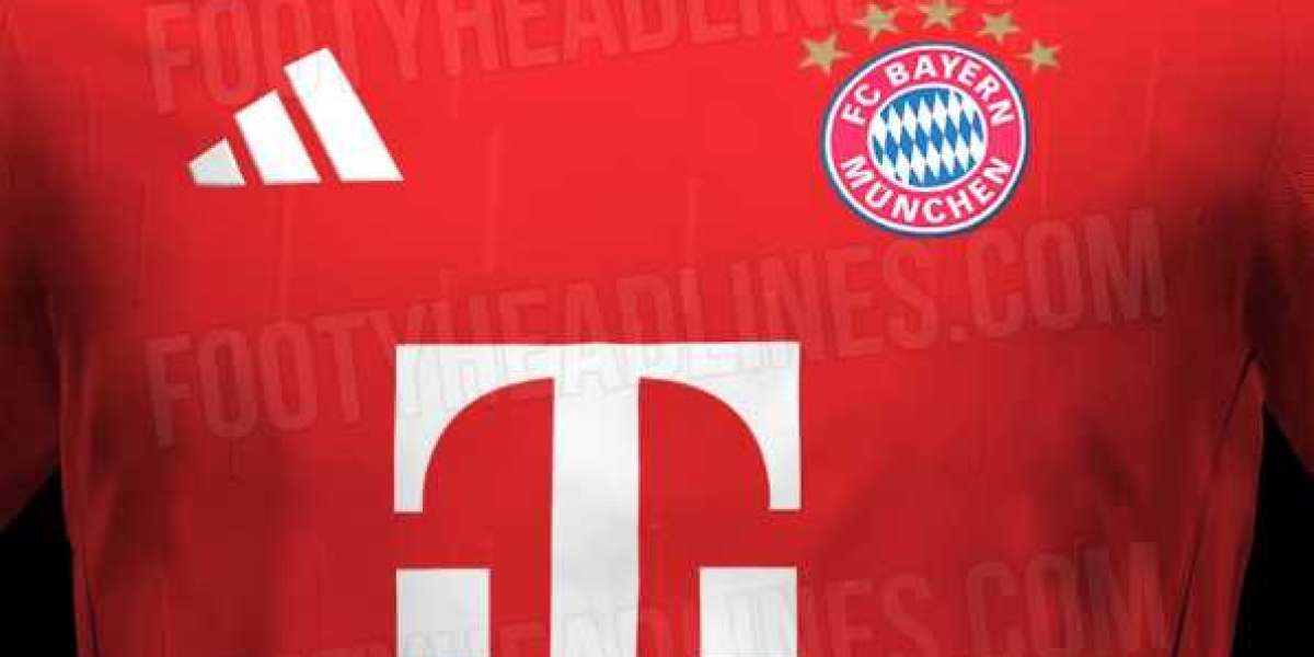 Exklusivt: Bayern Munich 24-25 hemmatröja blandar tre nyanser av rött